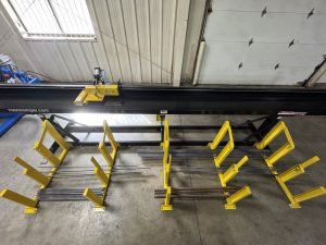 Powered Shear Line With Power Dump