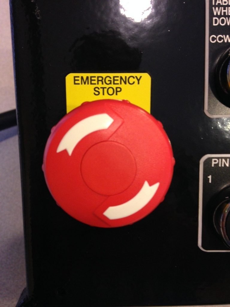 Emergency Stop Button
